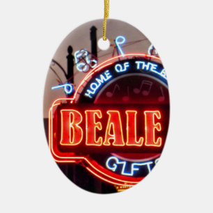 Beale Street Ceramic Tree Decoration