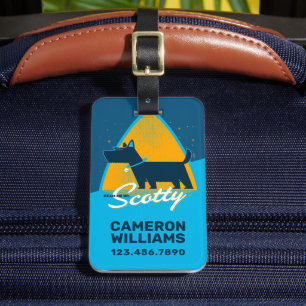 Beam Me Up Scotty Luggage Tag
