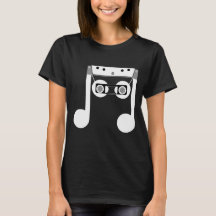 Beam Notes Beamed Eighth Music Cassette Design