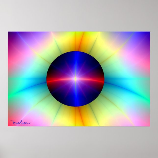 Beaming Crystal Poster (Front)