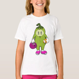 Bean at Football Sports T-Shirt