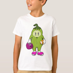 Bean at Football Sports T-Shirt