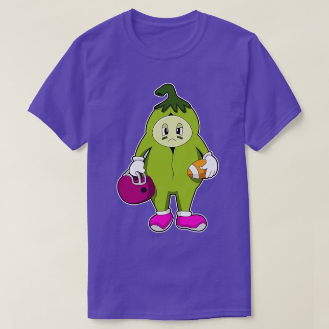 Bean at Sports T-Shirt (Design Front)