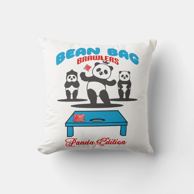 Bean Bag Brawlers - Panda Cushion (Front)