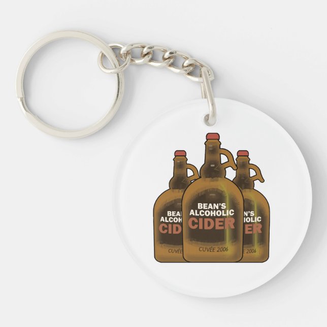 Bean Cider Key Ring (Front)