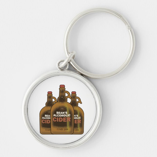 Bean Cider Key Ring (Front)