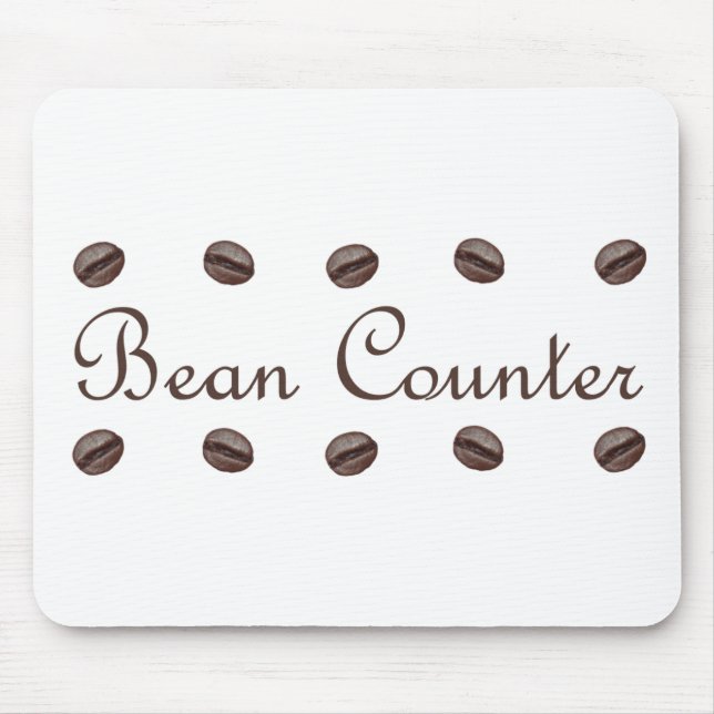 Bean Counter Mouse Mat (Front)