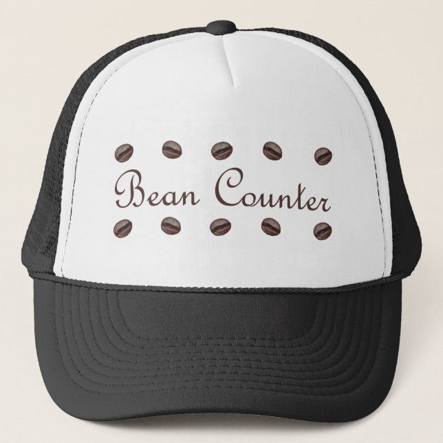 Bean Counter Trucker Hat (Front)
