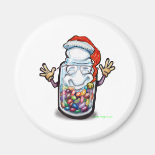 Bean Counters Christmas Magnet