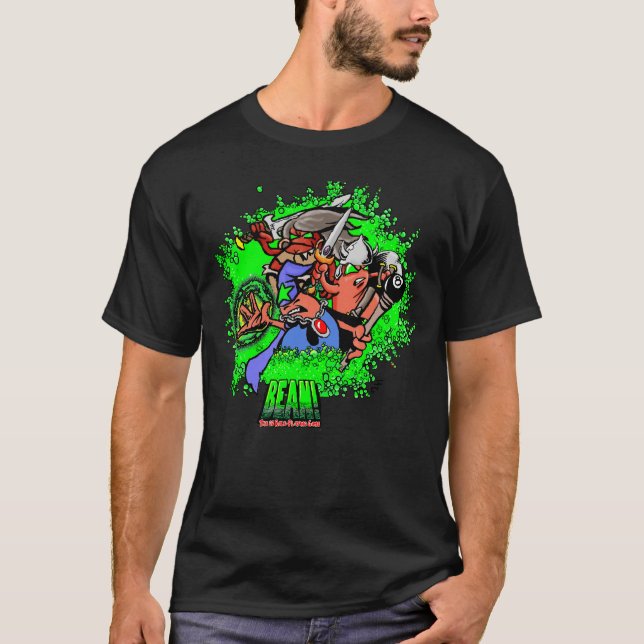 BEAN! Heroes Men's    T-Shirt (Front)