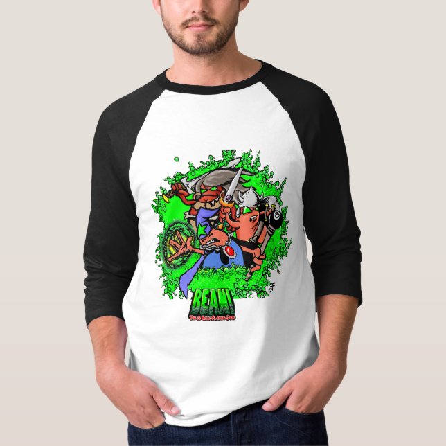 BEAN! Heroes Men's    T-Shirt (Front)