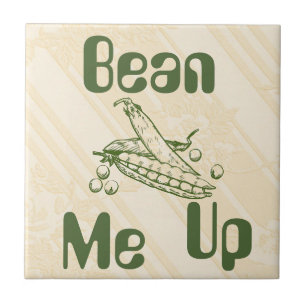 Bean Me Up Ceramic Tile