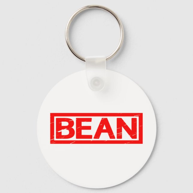 Bean Stamp Key Ring (Front)