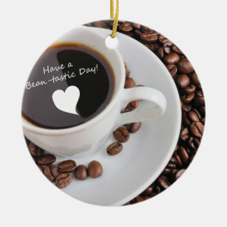 Bean-tastic Coffee Celebration Ceramic Tree Decoration