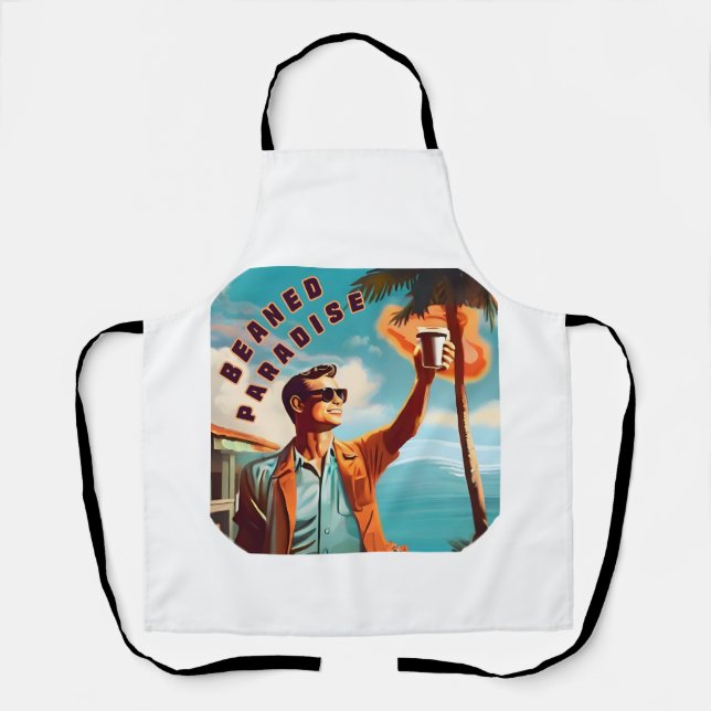Beaned Paradise Apron (Front)