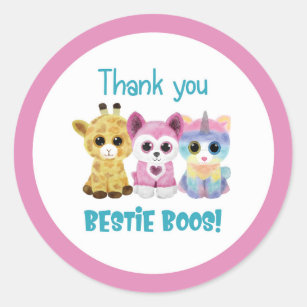 Beanie Boo Thank you Sticker