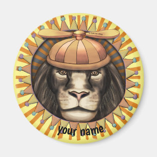 Beanie Lion Magnet