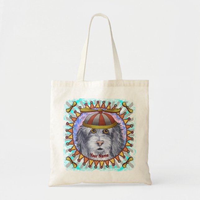 Beanie SheepDog  Tote Bag (Front)