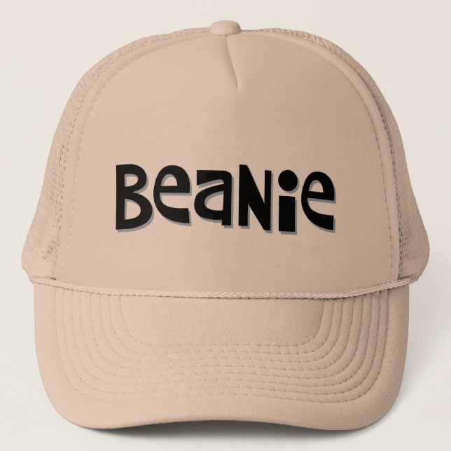 BEANIE Trucker Hat (Front)