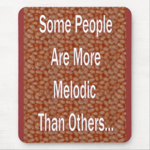 Beans Are The Musical Fruit Mouse Mat