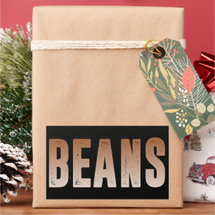 Beans, Beans lover Rectangular Sticker