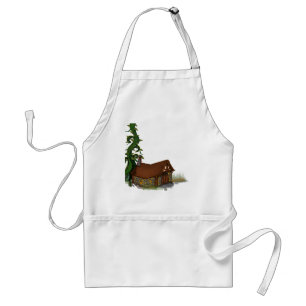 Beanstalk Cottage Cartoon Standard Apron