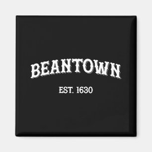 Beantown Boston Machusetts Baked Beans New England Magnet