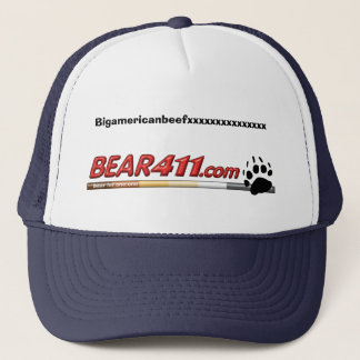 BEAR411 Customised TRUCKER Hat