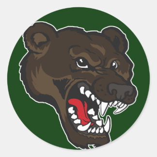 Bear-01 Classic Round Sticker
