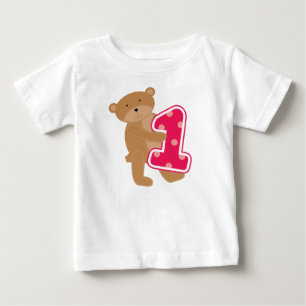 Bear 1st Birthday T-shirts and Gifts