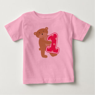 Bear 1st Birthday T-shirts and Gifts