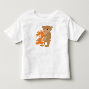 Bear 2nd Birthday T shirts and Gifts
