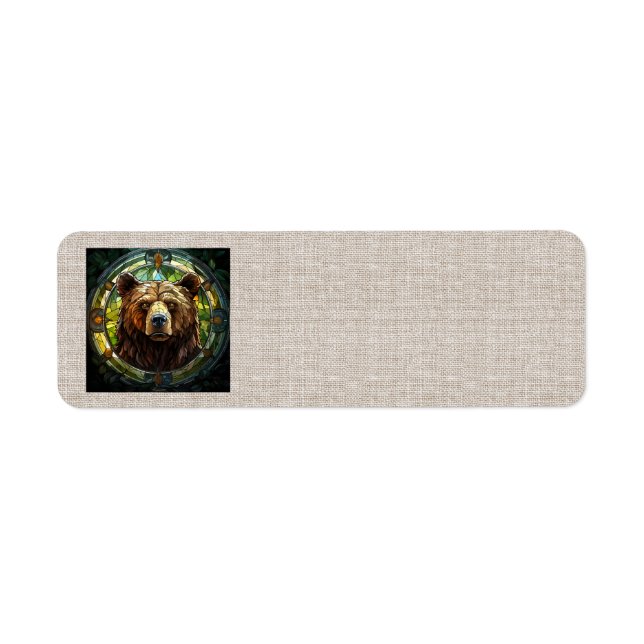 Bear Address Labels (Front)