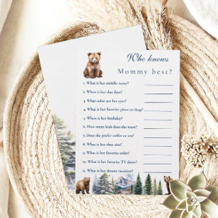 Bear Adventure Snow Mountain Who Knows Mummy Best Flyer