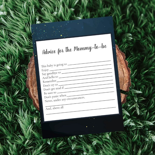 Bear Advice For Mummy-To-Be Baby Shower Game Invitation (Creator Uploaded)