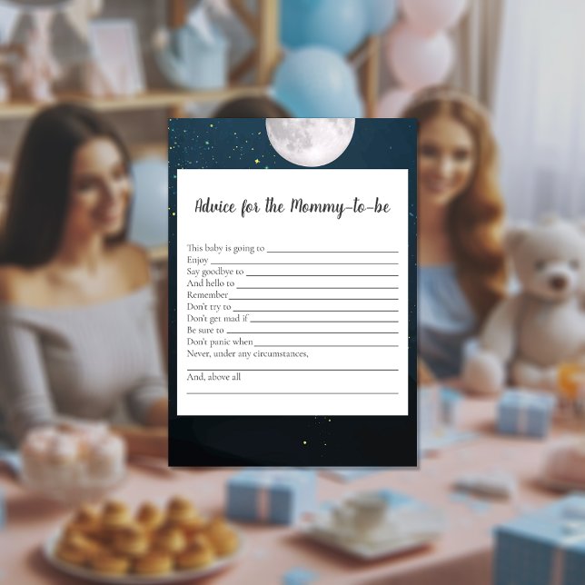 Bear Advice For Mummy-To-Be Baby Shower Game Invitation (Creator Uploaded)