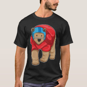 Bear American Football T-Shirt