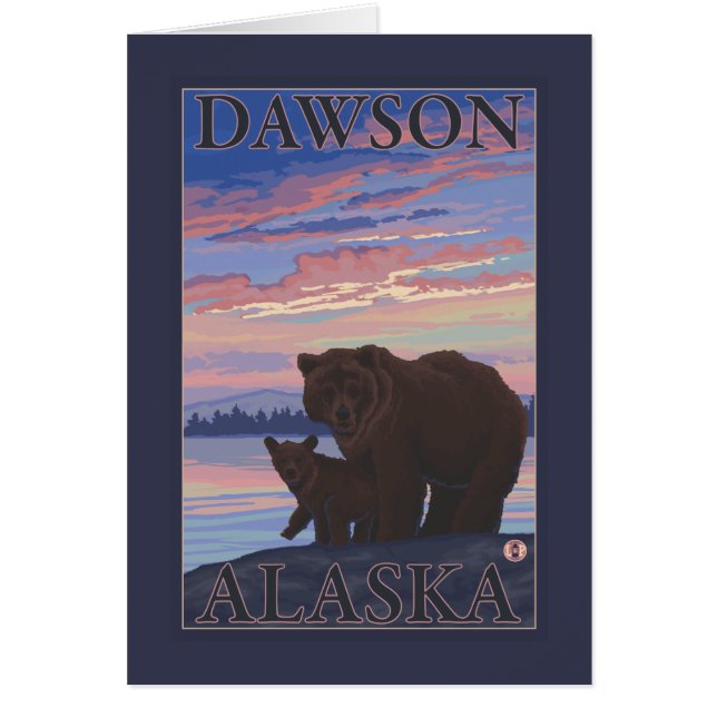 Bear and Cub - Dawson, Alaska (Front)