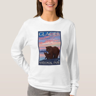 Bear and Cub - Glacier National Park, MT T-Shirt