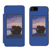 Bear and Cub - Katmai, Alaska
