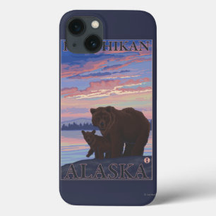 Bear and Cub - Ketchikan, Alaska iPhone 13 Case