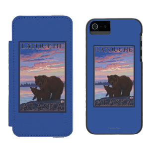 Bear and Cub - Latouche, Alaska Incipio Watson™ iPhone 5 Wallet Case
