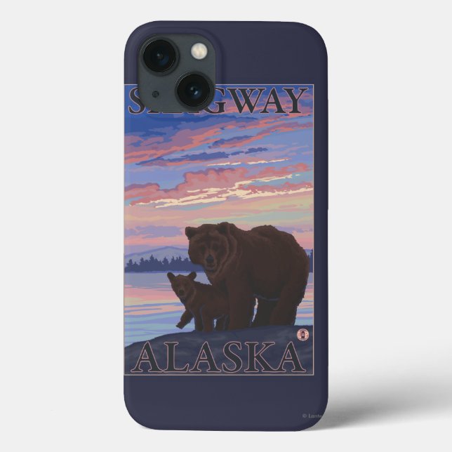 Bear and Cub - Skagway, Alaska Case-Mate iPhone Case (Back)