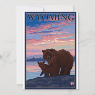 Bear and Cub - Wyoming