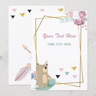 Bear Any Event  Invitation