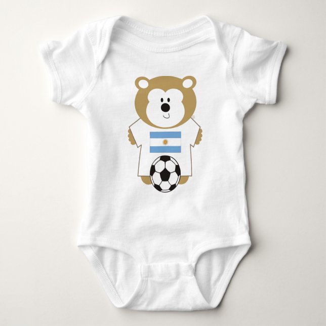 BEAR ARGENTINA BABY BODYSUIT (Front)