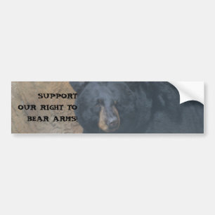BEAR ARMS - 2ND AMMENDMENT RIGHT BUMPER STICKER