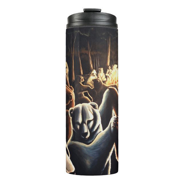 Bear Art Tumblers Dancing Bear Drinkware Party  (Front)