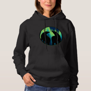Bear Art Women's Hoodie Aurora Bear Hooded Shirt