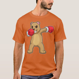 Bear as Boxer at Boxing Hip Hop Dance Dab T-Shirt